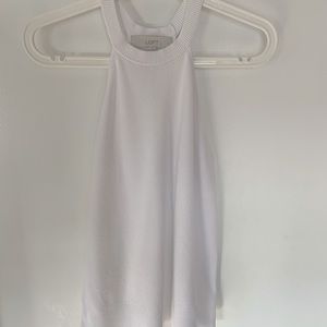 LOFT High neck sleeveless sweater